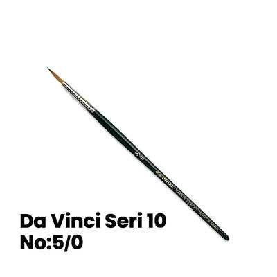 Da Vinci Seri 10 Tezhip Fırçası No 5/0