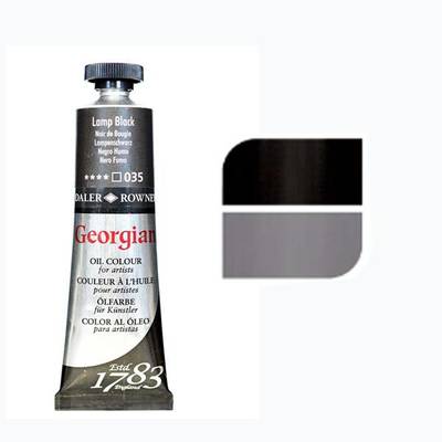 Daler Rowney Georgian Yağlı Boya 38ml No:035 Lamp Black