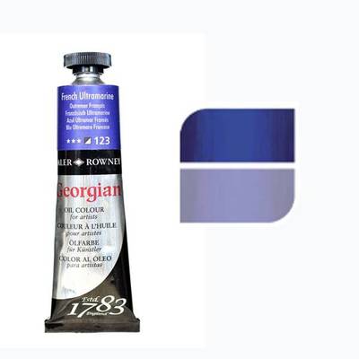 Daler Rowney Georgian Yağlı Boya 38ml No:123 French Ultramarine