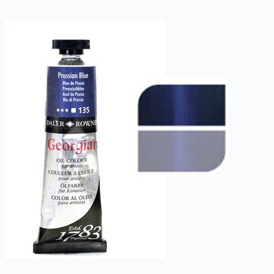 Daler Rowney Georgian Yağlı Boya 38ml No:135 Prussian Blue