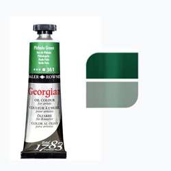 Daler Rowney - Daler Rowney Georgian Yağlı Boya 38ml No:361 Phthalo Green