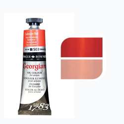 Daler Rowney - Daler Rowney Georgian Yağlı Boya 38ml No:503 Cadmium Red (Hue)