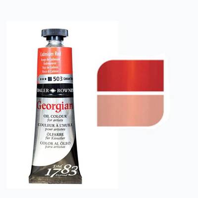 Daler Rowney Georgian Yağlı Boya 38ml No:503 Cadmium Red (Hue)