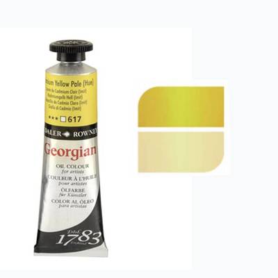 DR Georgian Yağlı Boya 38ml No:617 Cadmium Yellow Pale (Hue)