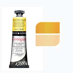 Daler Rowney - DR Georgian Yağlı Boya 38ml No:618 Cadmium Yellow Deep (Hue)