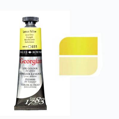 Daler Rowney Georgian Yağlı Boya 38ml No:651 Lemon Yellow