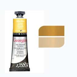 Daler Rowney - Daler Rowney Georgian Yağlı Boya 38ml No:663 Yellow Ochre