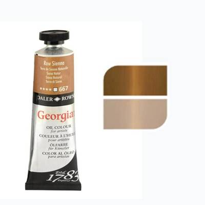 Daler Rowney Georgian Yağlı Boya 38ml No:667 Raw Sienna