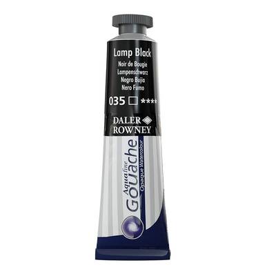 Daler Rowney Aquafine Opak Guaj Boya 15ml 035 Lamp Black