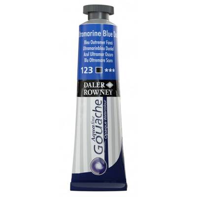 Daler Rowney Aquafine Opak Guaj Boya 15ml 123 Ultramarine Blue Dark