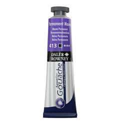 Daler Rowney - Daler Rowney Aquafine Opak Guaj Boya 15ml 413 Permanent Mauve