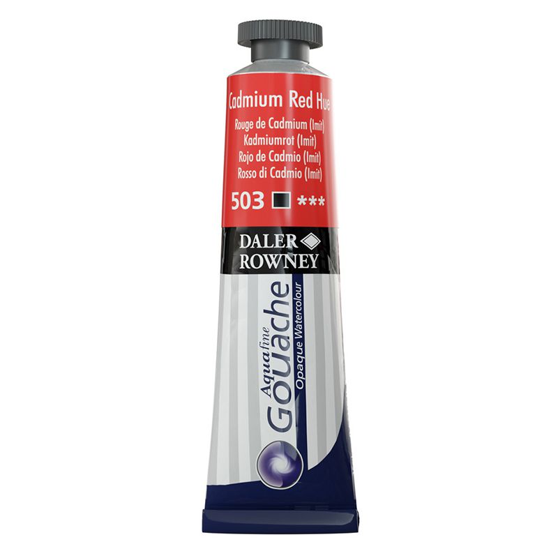 Daler Rowney Aquafine Opak Guaj Boya 15ml 503 Cadmium Red Hue