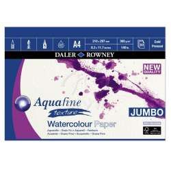 Daler Rowney - Daler Rowney Aquafine Texture Jumbo 50 Yaprak 300g A4