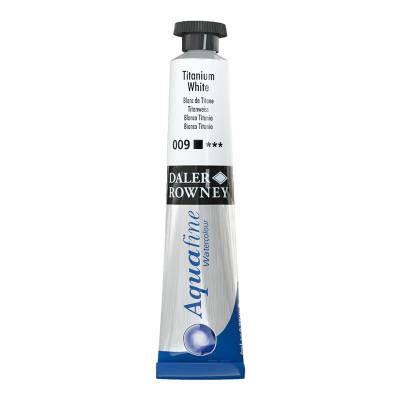 Daler Rowney Aquafine Tüp Sulu Boya 8ml 009 Titanium White