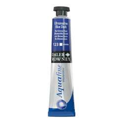 Daler Rowney - Daler Rowney Aquafine Tüp Sulu Boya 8ml 123 Ultramarine Blue Dark