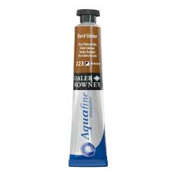 Daler Rowney - Daler Rowney Aquafine Tüp Sulu Boya 8ml 223 Burnt Umber