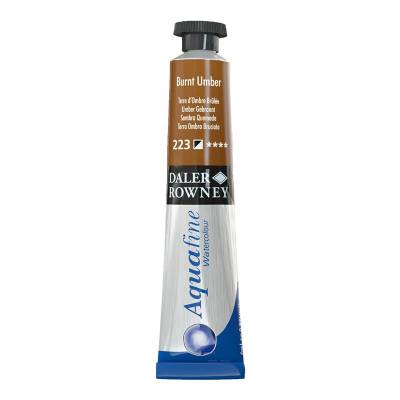 Daler Rowney Aquafine Tüp Sulu Boya 8ml 223 Burnt Umber