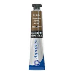 Daler Rowney - Daler Rowney Aquafine Tüp Sulu Boya 8ml 247 Raw Umber