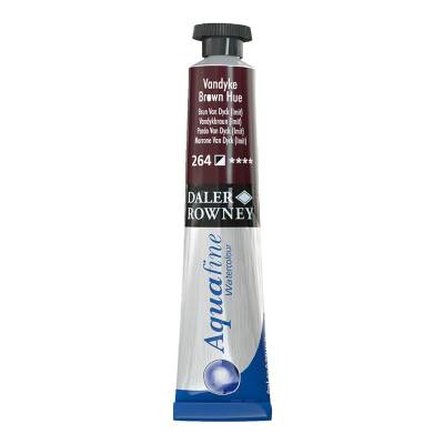 Daler Rowney Aquafine Tüp Sulu Boya 8ml 264 Vandyke Brown Hue