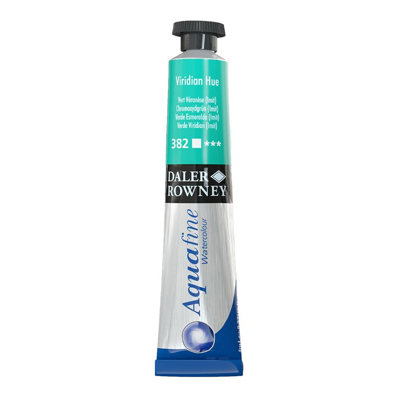 Daler Rowney Aquafine Tüp Sulu Boya 8ml 382 Viridian Hue