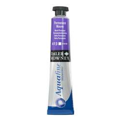 Daler Rowney - Daler Rowney Aquafine Tüp Sulu Boya 8ml 413 Permanent Mauve