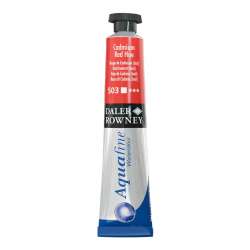 Daler Rowney - Daler Rowney Aquafine Tüp Sulu Boya 8ml 503 Cadmium Red Hue