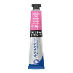 Daler Rowney - Daler Rowney Aquafine Tüp Sulu Boya 8ml 537 Permanent Rose