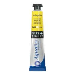 Daler Rowney - Daler Rowney Aquafine Tüp Sulu Boya 8ml 640 Gamboge Hue