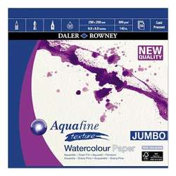 Daler Rowney - Daler Rowney Aquafine Texture Jumbo 50 Yaprak 300g 25x25cm