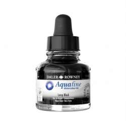 Daler Rowney - DR Aquafine Watercolour İnk 29.5ml 035 Lamp Black