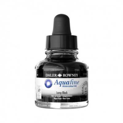 DR Aquafine Watercolour İnk 29.5ml 035 Lamp Black