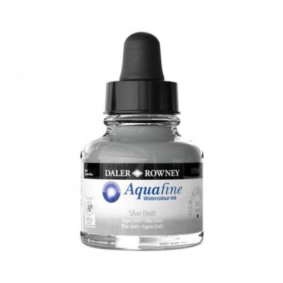 DR Aquafine Watercolour İnk 29.5ml 702 Silver Imit