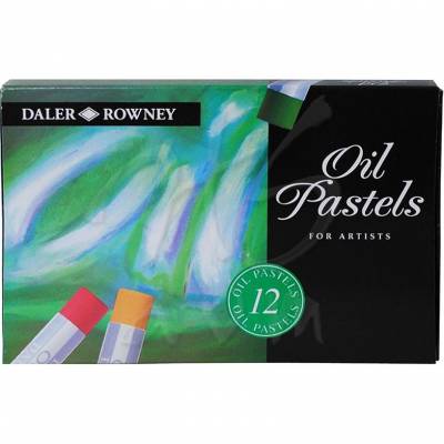 Daler Rowney Artists Yağlı Pastel 12li Set