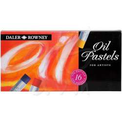 Daler Rowney - Daler Rowney Artists Yağlı Pastel 16lı Set