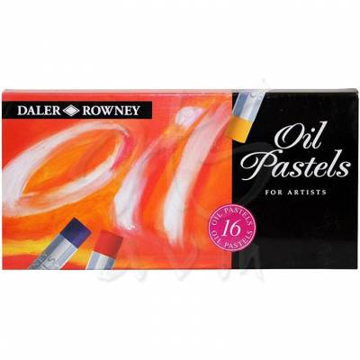 Daler Rowney Artists Yağlı Pastel 16lı Set