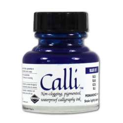 Daler Rowney - Daler Rowney Calli Kaligrafi Mürekkebi 011 Blue 29.5ml