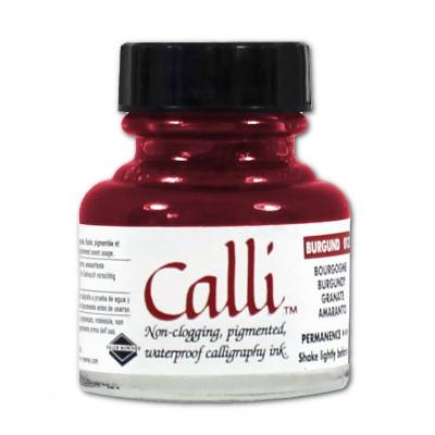 Daler Rowney Calli Kaligrafi Mürekkebi 013 Burgundy 29.5ml