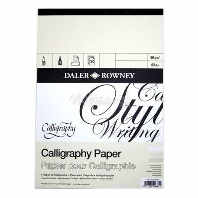 Daler Rowney Calligraphy Paper Kaligrafi Kağıdı 90g 30 Sayfa A3