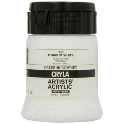 Daler Rowney Cryla Artist Akrilik Boya 250ml 009 Titanium White