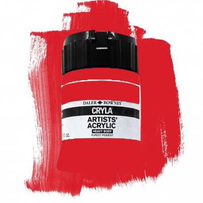 Daler Rowney Cryla Artist Akrilik Boya 250ml 524 Pyrrole Red