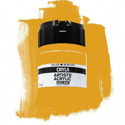 Daler Rowney Cryla Artist Akrilik Boya 250ml 663 Yellow Ochre