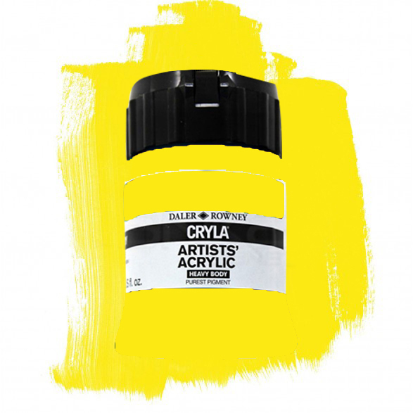 Daler Rowney Cryla Artist Akrilik Boya 250ml 675 Primary Yellow