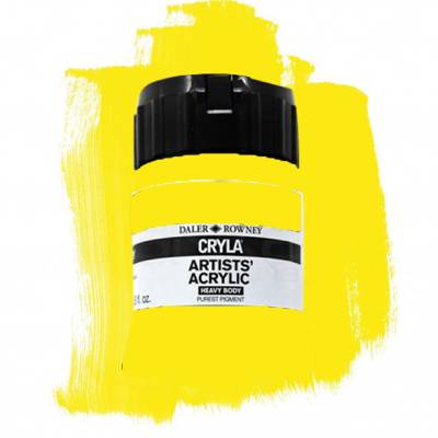 Daler Rowney Cryla Artist Akrilik Boya 250ml 675 Primary Yellow