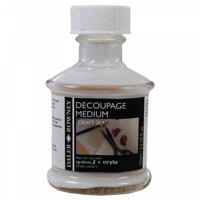 Daler Rowney Decoupage Medium Dekopaj Medyumu 75ml