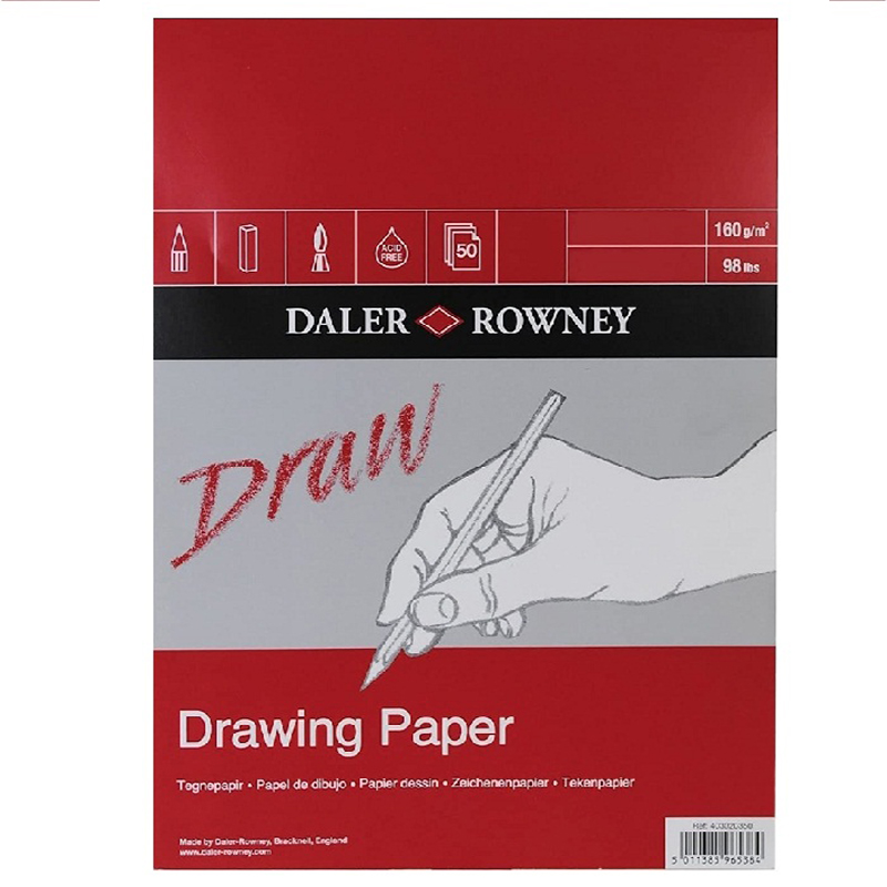 Daler Rowney Drawing Paper 50 Yaprak 160g A5