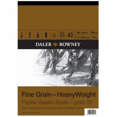 Daler Rowney Fine Grain-HeavyWeight Çizim Defteri A3
