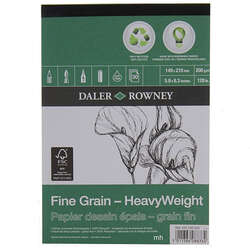 Daler Rowney - Daler Rowney Fine Grain-HeavyWeight Eco Çizim Defteri 200g 30Y A4