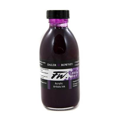 Daler Rowney FW Acrylic Artist Ink 180ml Purple Lake 437