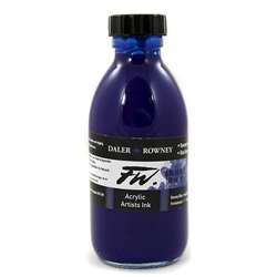 Daler Rowney - Daler Rowney FW Acrylic Artist Ink 180ml Rowney Blue 119