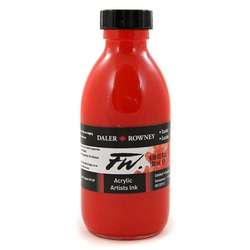 Daler Rowney - Daler Rowney FW Acrylic Artist Ink 180ml Scarlet 567